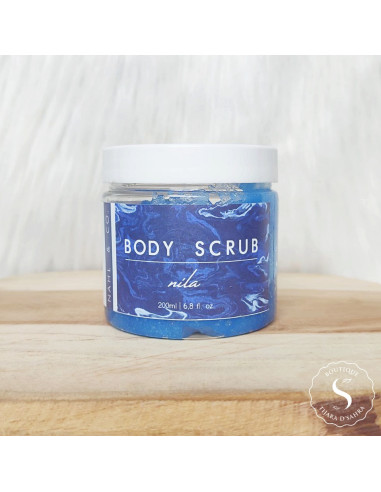 Body Scrub Nila gommage corporel naturel 200ml Nahl & Co