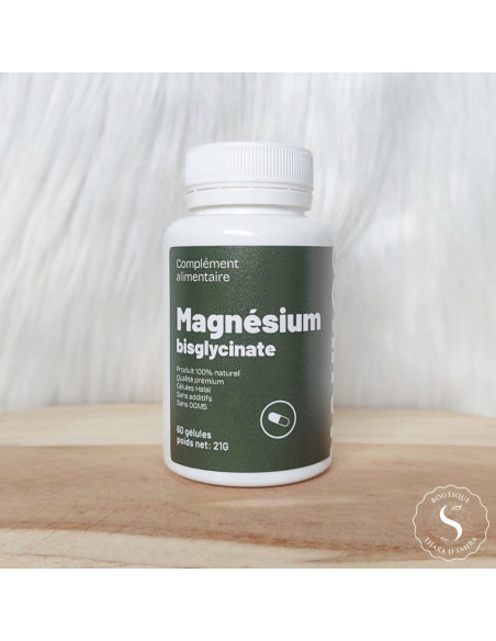 Magnésium bisglycinate 350mg complément alimentaire