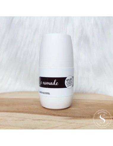 Déodorant roll-on Le Nomade huile de nigelle senteur oud 50 ml sans alcool