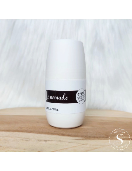 Déodorant roll-on Le Nomade huile de nigelle senteur oud 50 ml sans alcool