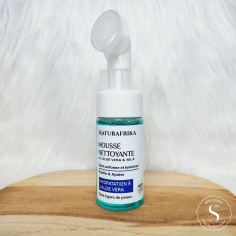 Mousse nettoyante à l'aloe vera et nila | Avec applicateur