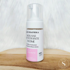 Mousse nettoyante intime doux purifie en douceur respecte la flore intime Tahara 2
