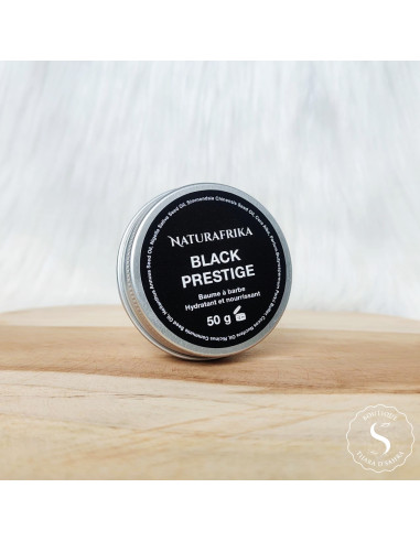 Baume à barbe Oud  Black Prestige 50g hydratant nourrissant disciplinant