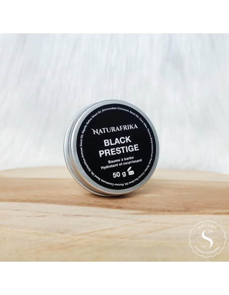 Baume à barbe Oud  Black Prestige 50g hydratant nourrissant disciplinant