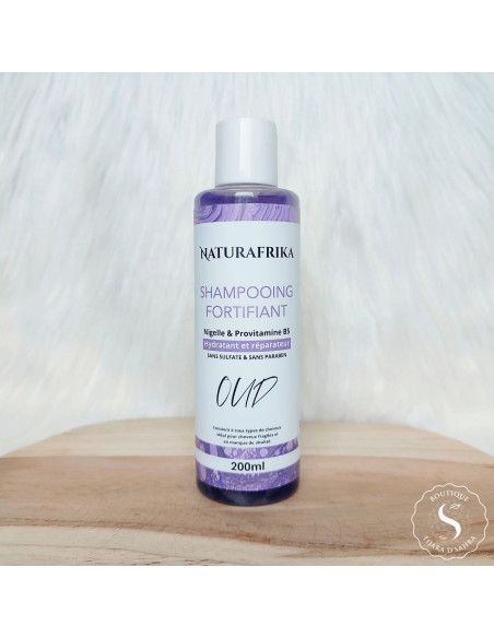 Shampooing nigelle provitamine B5 parfum Oud sans sulfate 200 ml